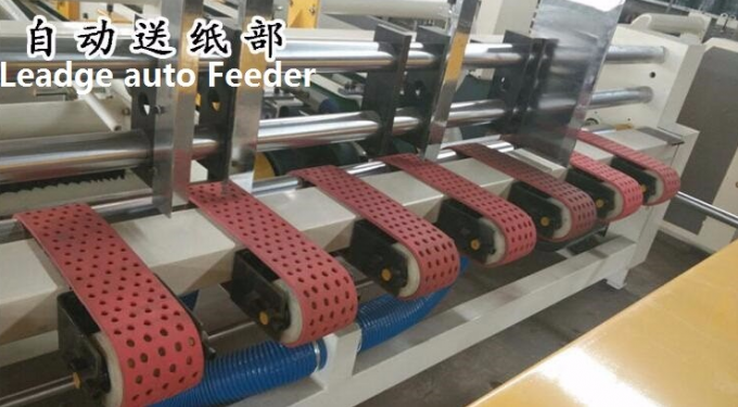 PRY-2600 High Speed Full Automatic Folder Gluer Machine dengan Unit Strapping 3