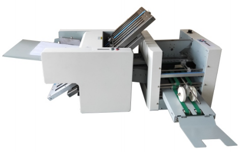 Gar03-4+K Desktop Paper Cross Folding Machine dengan pisau 1