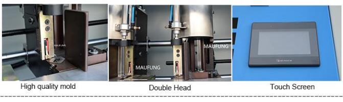 MF-DCM470 Mesin pemotong sudut kertas kepala ganda 1