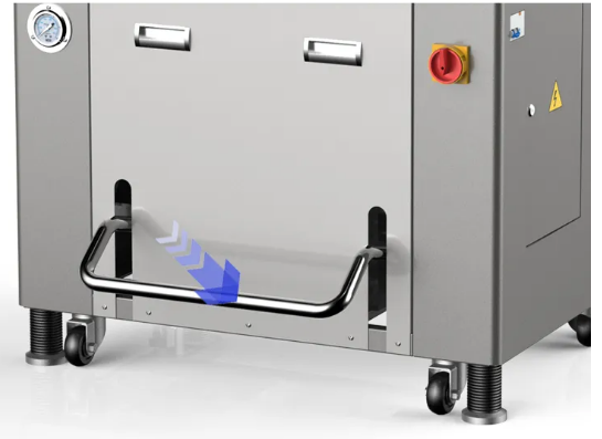 Mesin Pemotong Kertas Kontrol Program Mikrokontroler Frekuensi Variabel Hidraulik H5010L 10