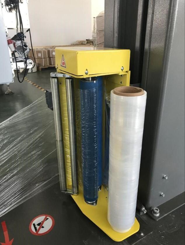 BL1650P Mesin Pembungkus Film Peregangan Palet Otomatis Listrik untuk Makanan, Minuman, Tekstil, Komoditas, Kimia, Pakaian 9