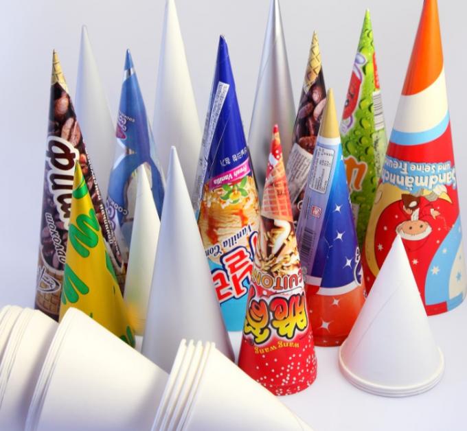 PRY-220/300 Mesin pembuatan es krim kecepatan tinggi jenis kerucut cangkir kertas 2