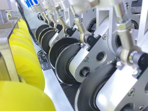 PRY-1800 Mesin Pemotong Sampel Kotak Karton Otomatis Single Pass 5