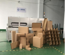 PRY-1800 Mesin Pemotong Sampel Kotak Karton Otomatis Single Pass 9