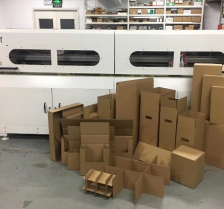 PRY-1800 Mesin Pemotong Sampel Kotak Karton Otomatis Single Pass 10