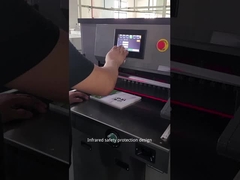 Mesin Pemotong Kertas Hidrolik Layar Sentuh H498T