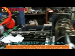ZF-480 Mesin Pembuat Amplop Dompet Otomatis Self Seal Pocket dengan Peel Seal