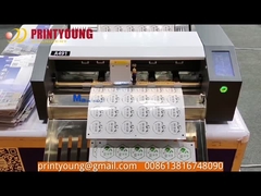 A491 Auto Feeding Digital Flatbed Stiker Plotter Kertas Tunggal Setengah Label Mesin Pemotong Mati