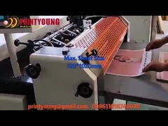 SGUV-740 Stacker Mesin Pelapis UV Pengumpan Penuh Otomatis