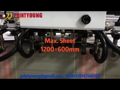 PRY1260S-450 Mesin Pembuat Kantong Kertas Persegi Bawah Sepenuhnya Otomatis