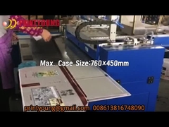 BSJ-450 Semi-Automatic Notebooks Diary Hardcover Blank Sheets Linered Sheets Case Maker Mesin