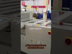 PRY-A5575 Otomatis Lembar Fed Thin Paper Die Cutting Machine dengan stripping