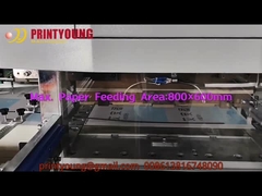 PRY-80 Mesin Servo Gold Paper Hot Foil Stamping