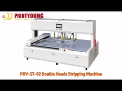 PRY-ST-92 Otomatis Double Head Trash Remover Mesin pembersih limbah Stripping untuk Die Cutting Box