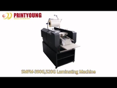 SMFM-G Mesin laminasi film pemanasan minyak digital otomatis dengan suction feed