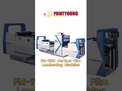 FM-1100 Mesin laminasi film vertikal otomatis multifunctional dengan pisau bulat
