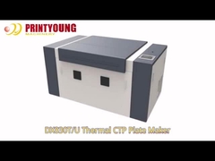 DX830T/U 2400 dpi 0,15 ~ 0,4 mm Mesin Pembuat Piring Setter CTP Termal