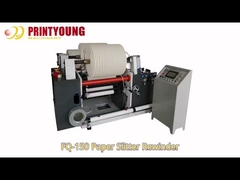 PRYFQ-150 Mesin Rewinder Kelas Kantor Kantor Kraft Termal Paper Roll Slitter
