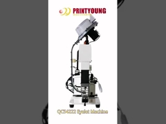 QC54222 Semi-otomatis sepatu lubang tombol Eyeleting Press Punching Mesin Membuat