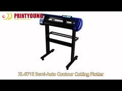 XL-871E Semi-otomatis kontur plotter mesin pemotong