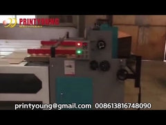 PRY-B400 Semi Otomatis 2 Warna Flexo Printing Slotting Die Cutting Machine