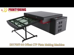 DX1700T-64 Offset Thermal & UV CTP Piring Membuat Mesin