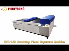 UVA-LED Scanning Automatic Double-sided Multi-light Flexo Plate Exposure Machine (Mesin Eksposur Plat Flexo Multi-Light Multi-Light)