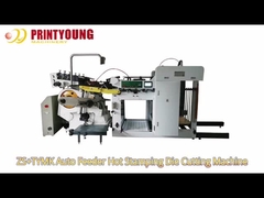 Mesin Hot Stamping dan Die Cutting TYMK dengan Pengumpan Otomatis Seri ZS