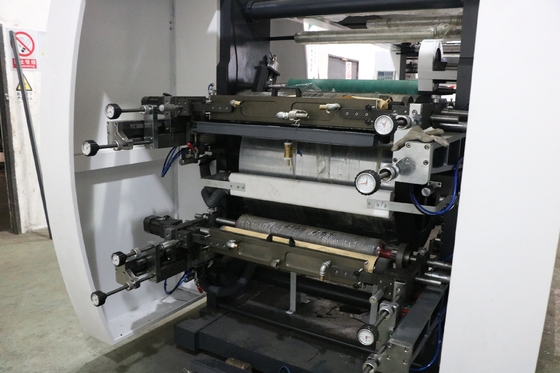 YTC-61200 CI Type Automatic Flexo Printing Machine Six Colors 180m/Min