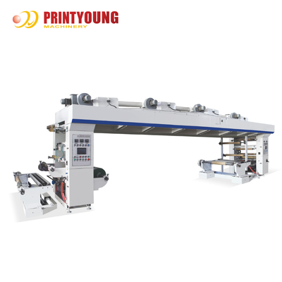 Mesin Laminasi Film Otomatis Metode Kering Listrik PRY-1300 dengan Kontrol PLC 3 Motor Produktivitas Tinggi 180m/menit