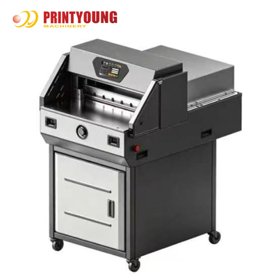 PRY-E500T Komputerisasi PLC Core Otomatis Mesin Pemotong Kertas Listrik Berkecepatan Tinggi